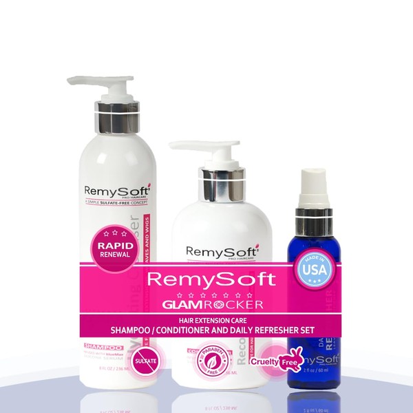 RemySoft Glam Rocker Rapid Renewal System - Safe for Hair