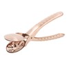 Stainless Steel Chestnut Cutter Tool Rose Gold Cross Shaped Comfortable
