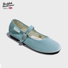ROCKFISH WEATHERWEAR X GROVE Bella Mary Jane Grove - Light Blue 1pair, Size:245