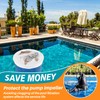 RAINFLOW 30-Pack Pool Skimmer Filter-Socks - Pool Socks for Skimmer