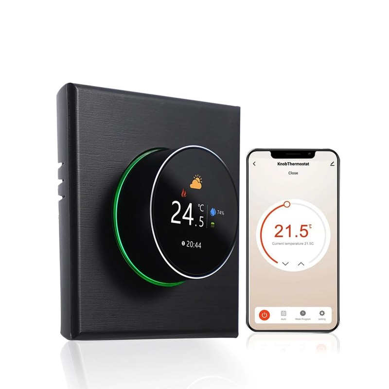 Peakloong WiFi Smart Thermostat Temperature Controller Programmable Button Temperature Controller