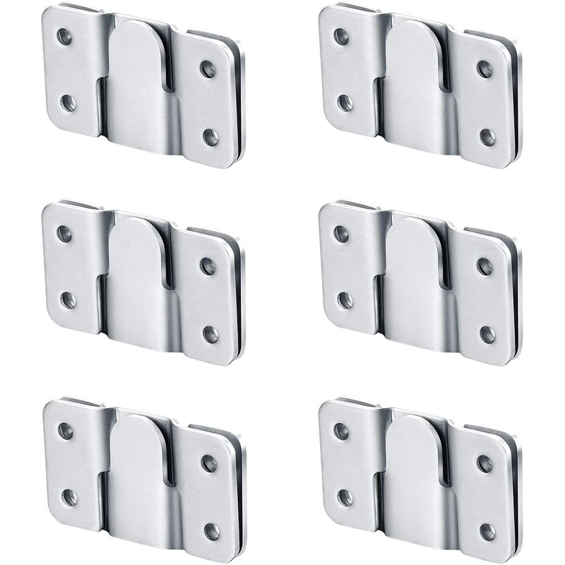 Flush Mount Bracket, Interlocking Photo Frame Hook 56 x 36mm