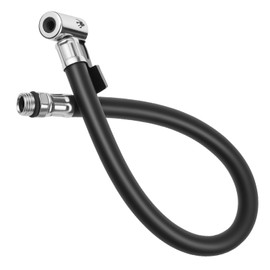 Trinkrittey 38cm Reifenfüllschlauch Lang Reifenfüller Autoreifen Luftfüllschlauch Ventilverlängerung Set für Auto Motorrad Fahrrad Motorrad Kompressor zum Aufpumpen Von Autoreifen