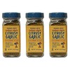 Trader Joe's Citrusy Garlic Seasoning Blend - A Bright Citrus and Allium Blend with Salt - 2.25oz (Three Pack)