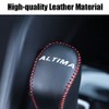 XITER For Genuine Leather Gear Shift Knob Cover Car Protect