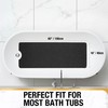 HITSLAM Non Slip Bathtub Mat 40 x 16 Inch, Extra
