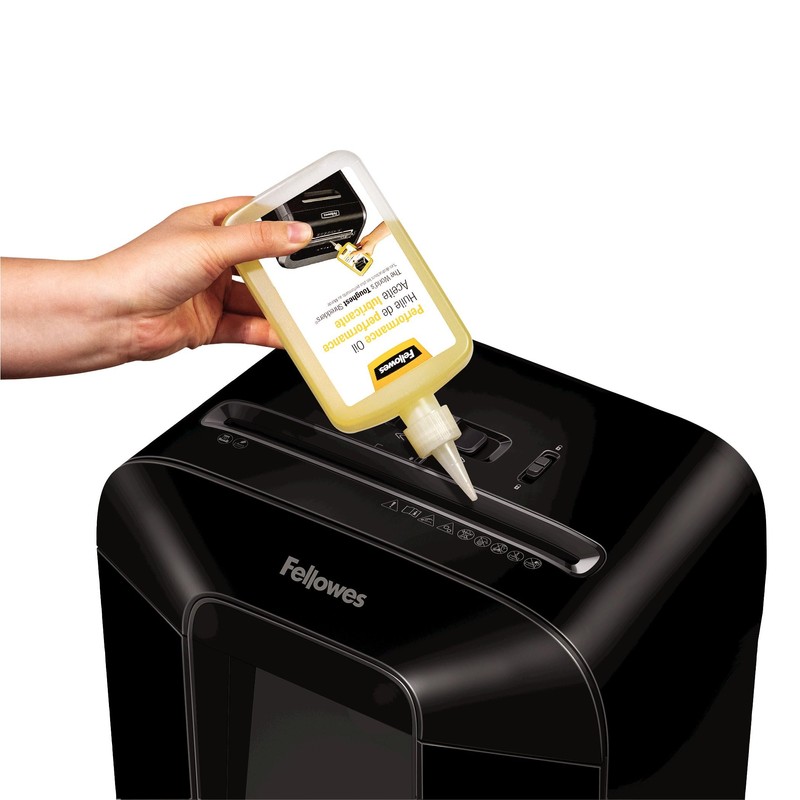 Fellowes Powershred Performance Shredder Oil, 12 oz. Extended Nozzle Bottle