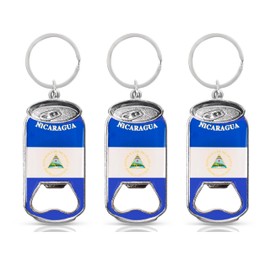 Beer Bottle Opener Keychain - Set of 3 (Nicaragua)