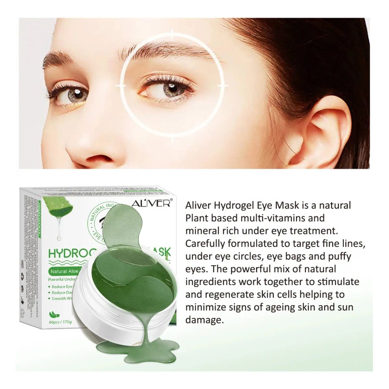 Mascarilla Hidrogel Reduce Ojeras Bolsas