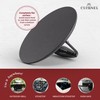 Cast Iron Skillet + Grill Press + Scraper Set -