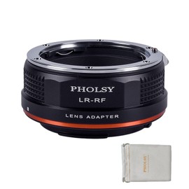 PHOLSY Lens Mount Adapter Manual Focus Compatible with Leica R Mount Lens to Canon RF Mount Camera Body, Leica R to RF