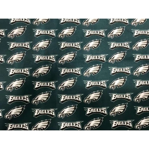 Unbranded HALF A YARD PHILADELPHIA EAGLES 58” W X 18"