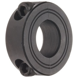 Climax Metal M2C-20 Steel Two-Piece Clamping Collar, Metric, Black Oxide Plating, 20mm Bore Size, 40mm OD, with M6 x 16 Set Screw