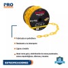 Fiero Cadena Plastica 8 Mm X 25 Mt Amarilla Fiero