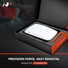 A-Premium Right Passenger Side Heated Mirror Glass with Backing Plate