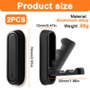 OUDQFCJ Pack of 2 Foldable Coat Hooks, Folding Wall Hooks