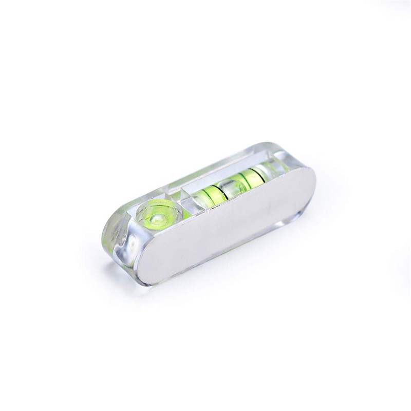 2Pcs/Set Mini Bubble Level 30x9x7mm Use for RV Tripod Camera