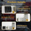 LLYZFED Right Side Hood Bracket Fit for Peterbilt 389 131