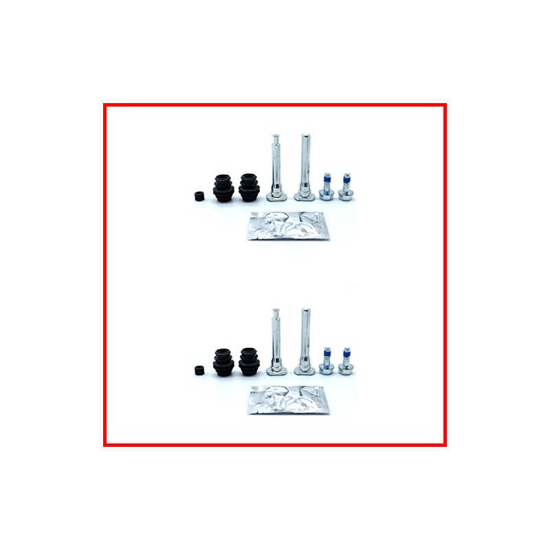 2 Sets Front Brake Caliper Slider Pin Kit Fits For