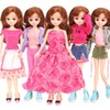 Barwa 22cm Doll Clothes Licca Doll Dress Random 5 Pieces