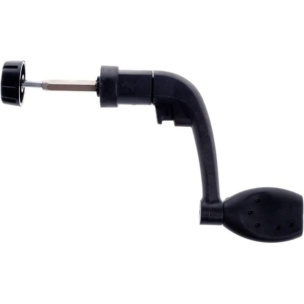 Jizlan 1Pc Black Plastic Power Handle Fishing Reels Crank Rock