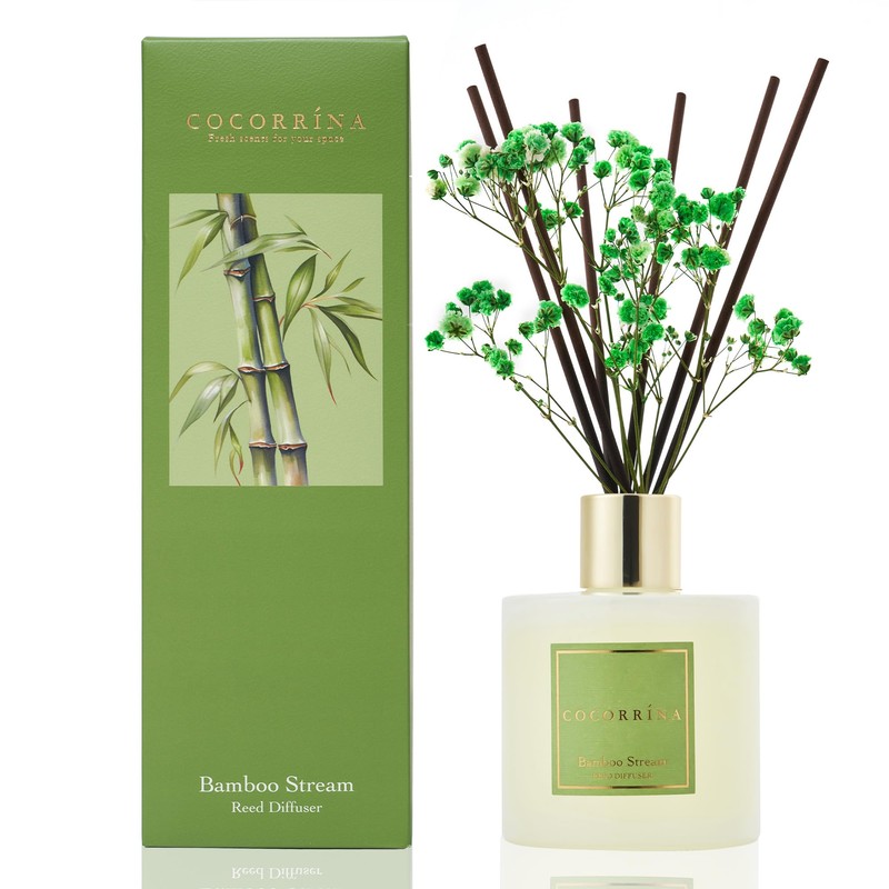 COCORRÍNA Reed Diffuser - Gardenia 6.7 Fl.oz Reed Diffuser Set