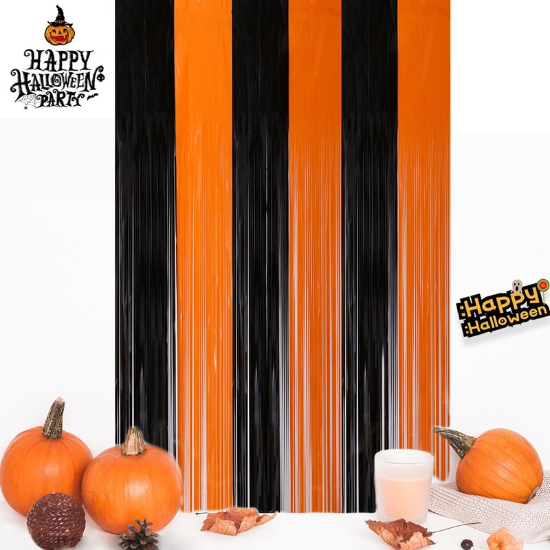 SSKHE Halloween Party Decorations, Photo Booth Props Party Backdrop, 3PCS