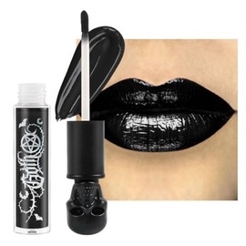Malagna Cosmetics Labial gloss negro Calavera Ultrapigmentado 10gr Black gloss