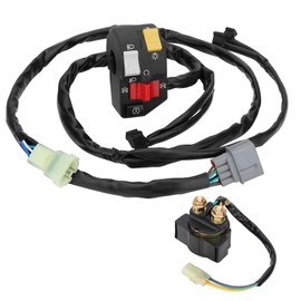 M MATI Handlebar & Starter Relay Switch for Honda Rancher 350 TRX350FM TRX350TM 2006 Manual Shift 35200-HN5-N03 35200-HN5-N02 35850-HN7-003