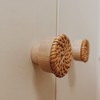 BOHOIFY 6pc Boho Rattan Knobs for Dresser, Drawers, Cabinet; Handmade