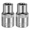 sourcing map 2pcs E-Torx Socket 1/2" Drive E12 External Torx