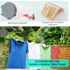 Retractable Clothesline - Heavy Duty Laundry Line with 12 Wood