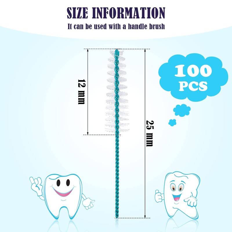 Cowwell Interdental Brush Soft Dental Picks Tooth Floss Interdental Brush
