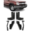KUAFU 6PCS Front Bumper Brackets Set Compatible With 2002-2006 Chevy