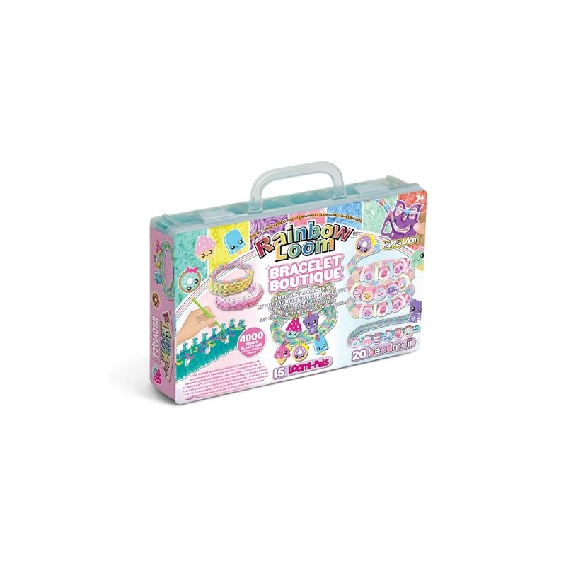 BANDAI - Rainbow Loom Boutique - Automatic Rubber Bracelet Making