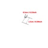 Tupalizy 1/8 Inch Small Round Ball Head Decorative Push Pins