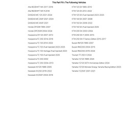 Michelin Starcross 6 Medium Hard Tire Rear - 100/90-19 (57M)