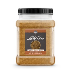 Birch & Meadow 1.4 lb of Ground Anise Seed, Sweet & Savory Spice, Baking & Cooking