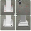 3 Step Handrails for Outdoor Steps, Wrought Iron Stair Railing