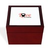 CafePress Kettlebell Love Memory Keepsake Jewelry Box, 5"x5"x3.75"