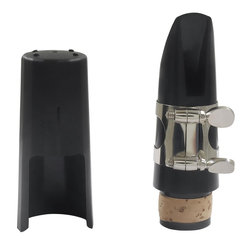 Hordion Clarinet Mouthpiece Kit - Includes Ligature, Reed 2.5, Plastic