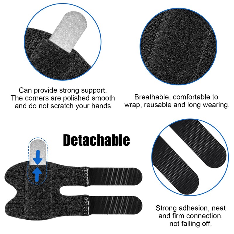 Trigger Thumb Splints, Finger Splint for Broken/Straightening/Arthritis, Breathable Thumb Brace