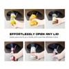 Under Cabinet Can Opener, Universal Lid Opener with Mounting Hardware,