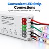 ESP32 WLED LED Controller with Mic – Wi-Fi Control and