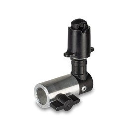 Walimex pro Holder for folding reflector, background and decoration, clamp holder with 5/8 inch spigot connection, attach to tripod, reflector holder for best hold, continuous adjustment up to 1.5 cm