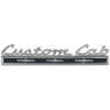 Auto Krafters Compatible/Replacement for Custom Cab Back Panel Nameplate Emblem