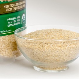 HerbaZest Amaranth Flakes (2 LB) - USDA Certified Organic - Vegan, Non-GMO & Gluten Free - Pure Quality Superfood for Breakfast, Snacks, Desserts & More