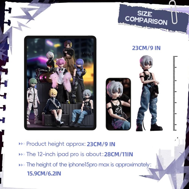 XiDonDon Zack Event Series MJD Blind Box Mystery Box Dolls