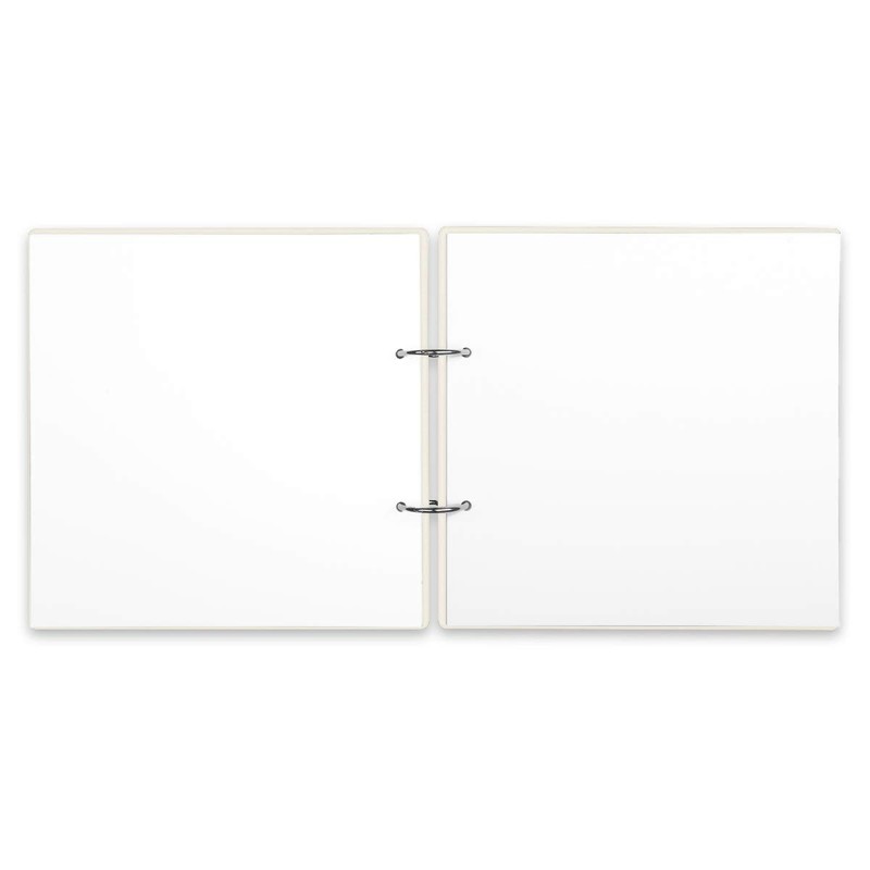 Round Birthday Guest Book Individually Printed 215 x 215 mm
