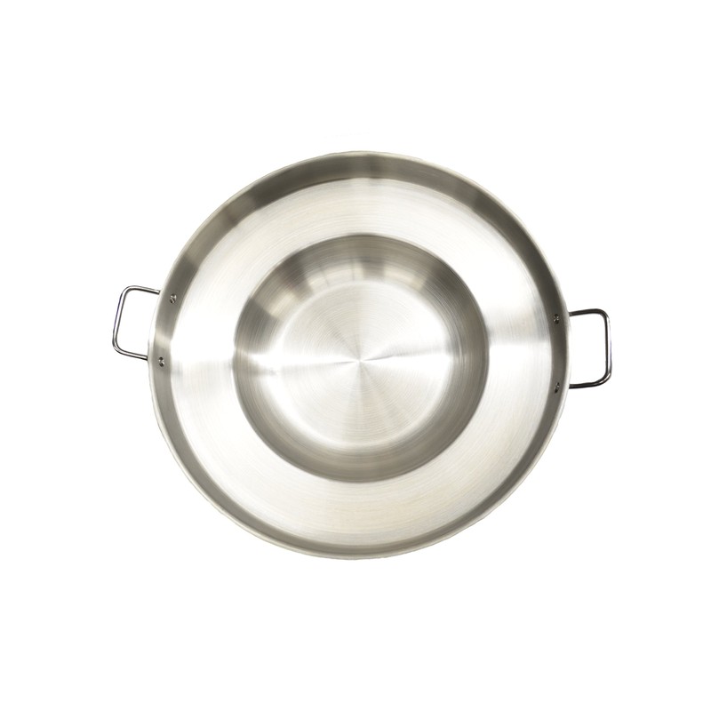 EZ Travel Collection Stainless Steel Comal Pozo Para Tacos (Downward